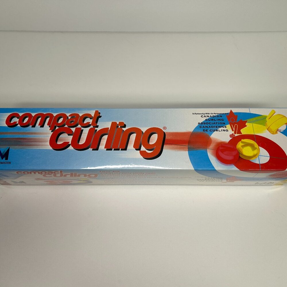 Tabletop Curling Game "Compact Curling By Mindtwister"